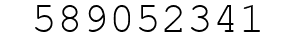 Number 589052341.