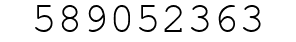 Number 589052363.