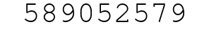 Number 589052579.