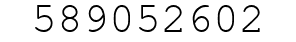 Number 589052602.