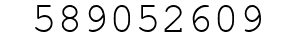 Number 589052609.