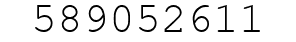 Number 589052611.