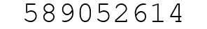 Number 589052614.