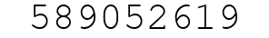 Number 589052619.