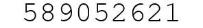 Number 589052621.