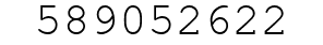 Number 589052622.