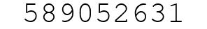 Number 589052631.