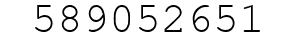Number 589052651.