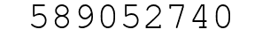 Number 589052740.