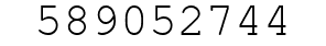 Number 589052744.