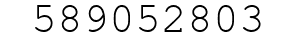 Number 589052803.
