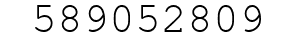 Number 589052809.