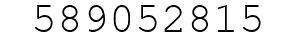 Number 589052815.
