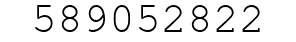 Number 589052822.