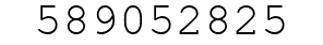 Number 589052825.