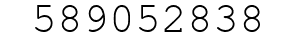 Number 589052838.