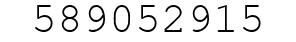 Number 589052915.