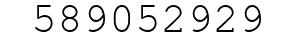 Number 589052929.