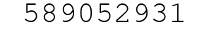 Number 589052931.
