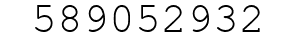Number 589052932.