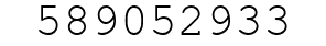 Number 589052933.