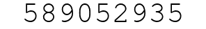 Number 589052935.