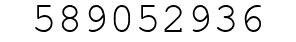 Number 589052936.