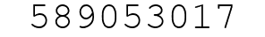 Number 589053017.