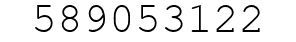 Number 589053122.