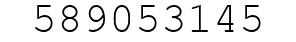 Number 589053145.