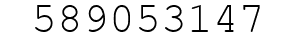 Number 589053147.