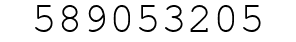 Number 589053205.