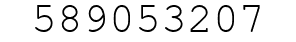 Number 589053207.