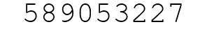 Number 589053227.