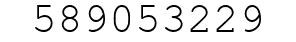 Number 589053229.