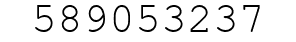 Number 589053237.