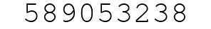Number 589053238.