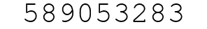 Number 589053283.