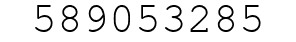 Number 589053285.