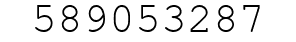 Number 589053287.