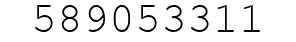 Number 589053311.