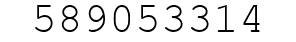 Number 589053314.