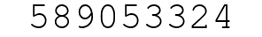 Number 589053324.