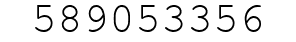 Number 589053356.