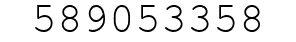 Number 589053358.
