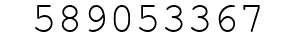 Number 589053367.