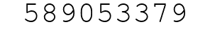 Number 589053379.