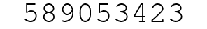 Number 589053423.