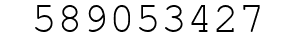 Number 589053427.