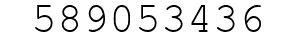 Number 589053436.